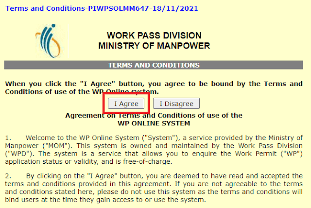 singapore visa check by passport number