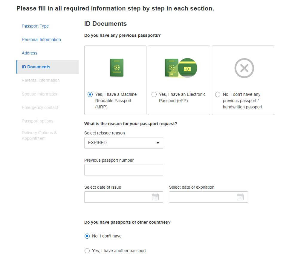 bangladesh e passport renewal from nyc