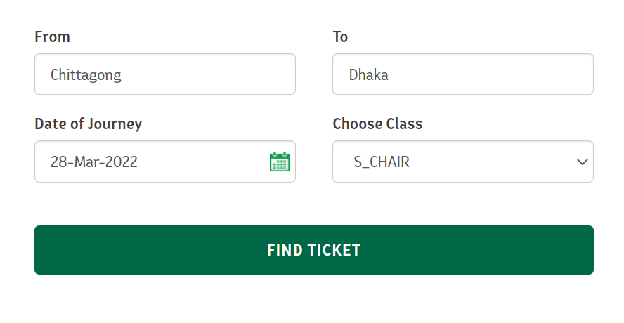  online train ticket