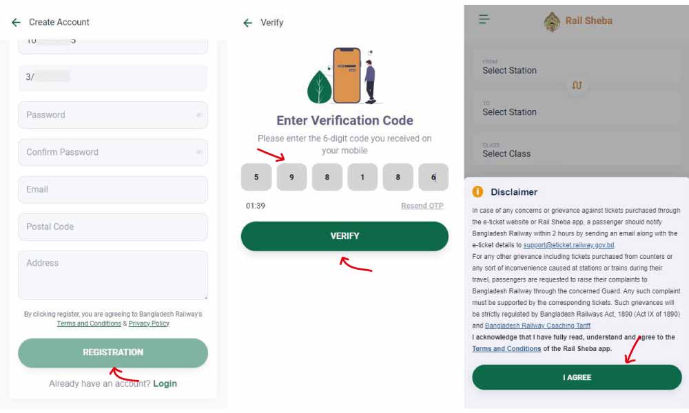 online train ticket booking